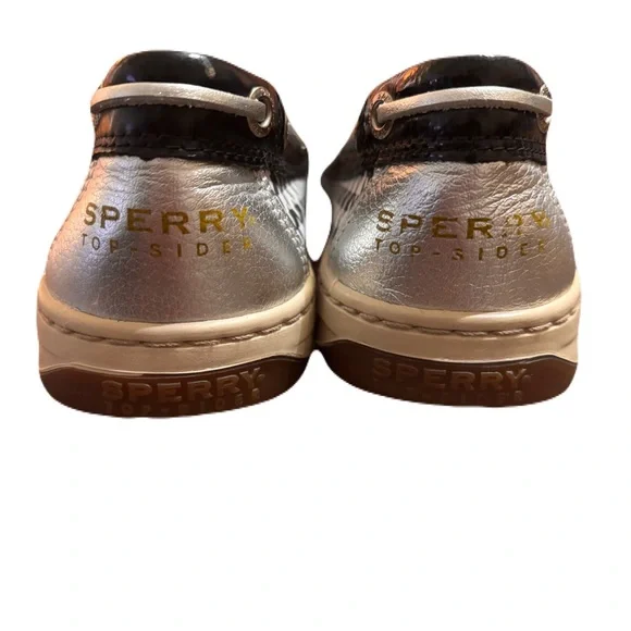 Black Houndstooth Sperrys Size 8 - Picture 5 of 6